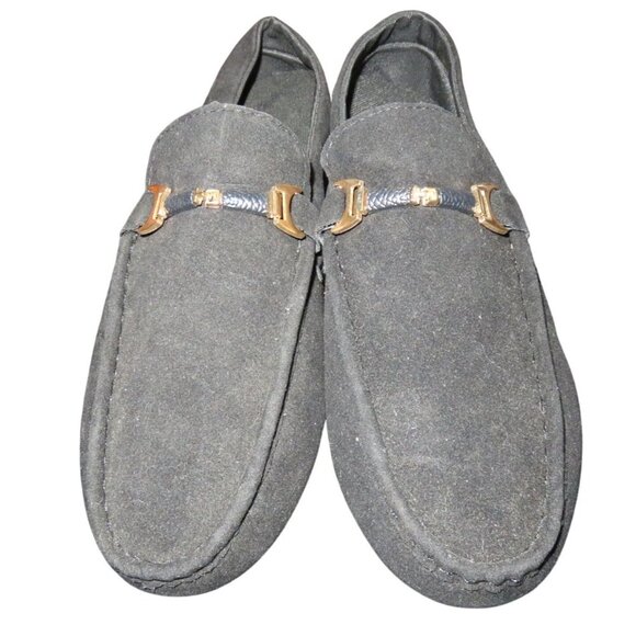 Nubuck Suede Leather Driving Loafers Slip On Moccasins anti-slip antifatigue - Picture 2 of 11